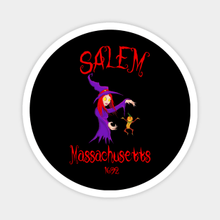 Salem Witch 1692 Magnet